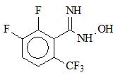 2,3-二氟-N-羥基-6-三氟甲基苯甲脒；
2,3-Difluoro-N-hydroxy-6-(trifluoromethyl)benzenecarboximidamide；
DFAO